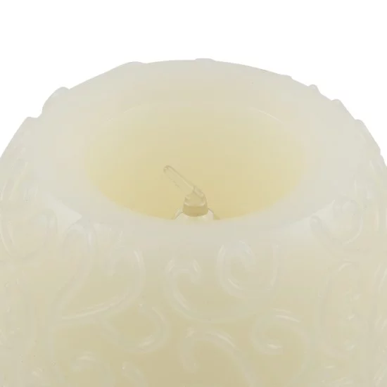 CANDLE 79537 Διακοσμητικό Realistic Κερί με LED Εφέ Κινούμενης Φλόγας - Μπαταρίας 3 x LR1130 Θερμό Λευκό 2700K Μπεζ D6 x H5cm CANDLE 79537 Διακοσμητικό Realistic Κερί με LED Εφέ Κινούμενης Φλόγας - Μπαταρίας 3 x LR1130 Θερμό Λευκό 2700K Μπεζ D6 x H5cm