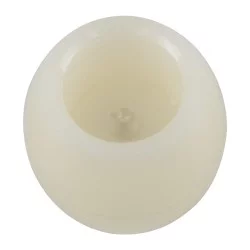 CANDLE 79548 ΣΕΤ 2 x Διακοσμητικά Realistic Κεράκια με LED Εφέ Κινούμενης Φλόγας - Μπαταρίας 2 x CR2032 Μπλε Μπεζ D6 x H5cm