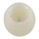 CANDLE 79548 ΣΕΤ 2 x Διακοσμητικά Realistic Κεράκια με LED Εφέ Κινούμενης Φλόγας - Μπαταρίας 12 x CR2032 Μπλε Μπεζ D6 x H5cm