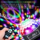 79602 LED Party Disco Μπάλα με Περιστρεφόμενα Φωτορυθμικά Εφέ Πολύχρωμη RGB DMX512 20W με Sound Control Activated Εφέ και με Ασύρματο Χειριστήριο AC 230V IP20 Φ17 x Υ15cm 79602 LED Party Disco Μπάλα με Περιστρεφόμενα Φωτορυθμικά Εφέ Πολύχρωμη RGB DMX512 20W με Sound Control Activated Εφέ και με Ασύρματο Χειριστήριο AC 230V IP20 Φ17 x Υ15cm
