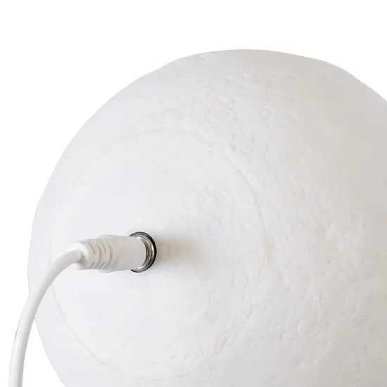 MOON 79606 Επιτραπέζιο Φωτιστικό Πορτατίφ LED 2W 120lm 360° DC 5V IP20 RGBW Dimmable Λευκό Πλαστικό με Μπεζ Ξύλο - Μ12 x Π12 x Υ15cm - 2 Xρόνια Εγγύηση MOON 79606 Επιτραπέζιο Φωτιστικό Πορτατίφ LED 2W 120lm 360° DC 5V IP20 RGBW Dimmable Λευκό Πλαστικό με Μπεζ Ξύλο - Μ12 x Π12 x Υ15cm - 2 Xρόνια Εγγύηση