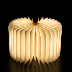 BOOKDECO 79635 Μοντέρνο Επιτραπέζιο Φωτιστικό Πορτατίφ LED 4W 350lm 180° DC 5V με USB 2.0 & Επαναφορτιζόμενη Μπαταρία Li-ion 3.2V 1000mAh IP20 Θερμό Λευκό 2700K - Μπεζ - Μ21.5 x Π16.5 x Υ2.2cm - 2 Χρόνια Εγγύηση