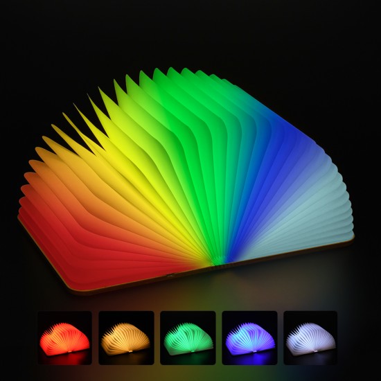 BOOKDECO 79636 Μοντέρνο Επιτραπέζιο Φωτιστικό Πορτατίφ LED 4W 250lm 180° DC 5V με USB 2.0 & Επαναφορτιζόμενη Μπαταρία Li-ion 3.2V 1000mAh IP20 Πολύχρωμο RGB - Μπεζ - Μ21.5 x Π16.5 x Υ2.2cm - 2 Χρόνια Εγγύηση