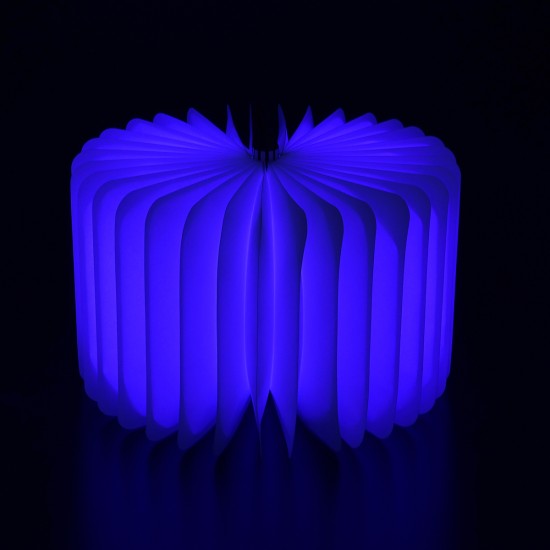 BOOKDECO 79636 Μοντέρνο Επιτραπέζιο Φωτιστικό Πορτατίφ LED 4W 250lm 180° DC 5V με USB 2.0 & Επαναφορτιζόμενη Μπαταρία Li-ion 3.2V 1000mAh IP20 Πολύχρωμο RGB - Μπεζ - Μ21.5 x Π16.5 x Υ2.2cm - 2 Χρόνια Εγγύηση