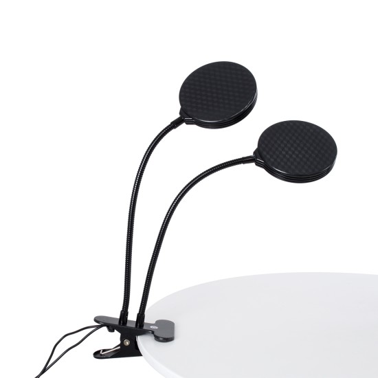 GROWME 79650 Φωτιστικό Ανάπτυξης Φυτών με Ενσωματωμένο Χειριστήριο LED 10W 300lm 120° DC 5V με USB 2.0 IP20 Πολύχρωμο Πλήρους Φάσματος Κόκκινο 660nm & Μπλε 450nm & UVIR 730nm Dimmable - Sanan SMD Chip - Μαύρο - Μ10 x Π30 x Υ36cm - 2 Χρόνια Εγγύηση