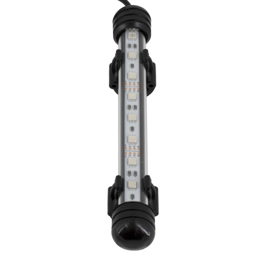 79670 Φωτιστικό Ενυδρείου 18cm LED 2W 180° AC 230V Αδιάβροχο IP68 με Ασύρματο Χειριστήριο IR Πολύχρωμο RGB