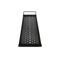 AQUARIUS 79679 Φωτιστικό Ενυδρείου με Ενσωματωμένο Χειριστήριο LED 16W 800lm 120° AC 220-240V Αδιάβροχο IP44 Πολύχρωμο RGBW Dimmable - Sanan SMD Chip - Μαύρο - Μ45 x Π11 x Υ3cm - 2 Χρόνια Εγγύηση