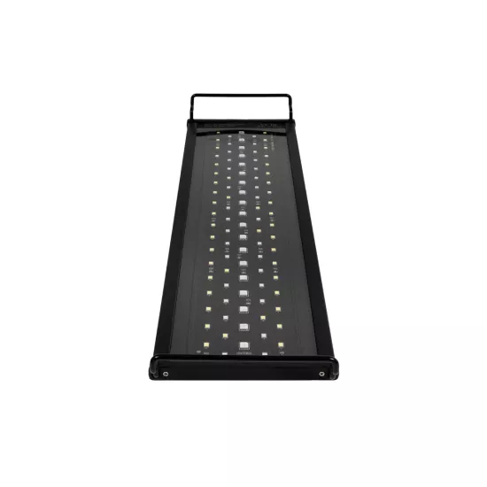 AQUARIUS 79679 Φωτιστικό Ενυδρείου με Ενσωματωμένο Χειριστήριο LED 16W 800lm 120° AC 220-240V Αδιάβροχο IP44 Πολύχρωμο RGBW Dimmable - Sanan SMD Chip - Μαύρο - Μ45 x Π11 x Υ3cm - 2 Χρόνια Εγγύηση