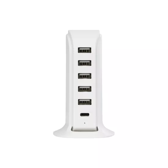 79704 Επιτραπέζιος Φορτιστής Πολύμπριζο USB με 5 θύρες 79704 Επιτραπέζιος Φορτιστής Πολύμπριζο USB με 5 θύρες
