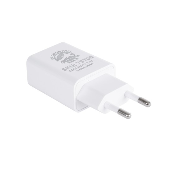 79708 Φορτιστής Πρίζας Charger 1x Type-A USB Port DC 5V 1A Max 5W 79708 Φορτιστής Πρίζας Charger 1x Type-A USB Port DC 5V 1A Max 5W
