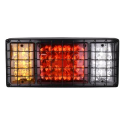 TAILIGHT 79928 Πίσω Φανάρι Οχημάτων LED 18W 900lm 140° DC 12V Αδιάβροχο IP65 Πορτοκαλί & Κόκκινο & Ψυχρό Λευκό 6000Κ - Μ33.5 x Π5 x Υ15cm - 1 Χρόνο Εγγύηση