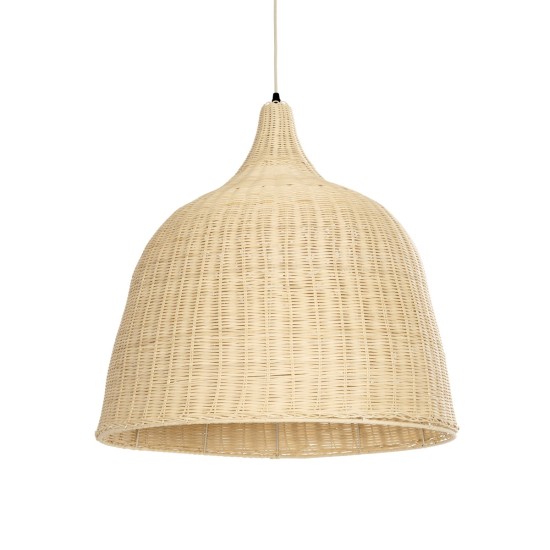 BAHAMAS 01370 Boho Κρεμαστό Φωτιστικό Οροφής με Ντουί 1 x E27 AC 220-240V IP20 - Μπεζ - Μ60 x Π60 x Υ60cm