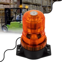 85195 PRO Series Φάρος Ασφαλείας για Περονοφόρα - Κλαρκ - Αυτοκίνητα & Φορτηγά STROBE LED SMD 5730 40W DC 10-110V Αδιάβροχος IP65 Πορτοκαλί