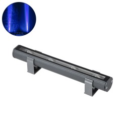 WINDOWBARI 90539 Φωτιστικό Ανάδειξης Παραθύρων LED 12W 960lm 8°x180° DC 24V Αδιάβροχο IP67 Μπλε Dimmable - CREE XPE Chip - Γκρι Ανθρακί - Μ30 x Π4 x Υ3.5cm - 3 Χρόνια Εγγύηση