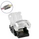 70716 Αδιάβροχος Ταχυσύνδεσμος Ένωσης IP65 - Strip To Cable Connector για Ένωση 1 x Μονόχρωμης Αδιάβροχης Ταινίας LED Πλάτους 8mm με 1 x Καλώδιο Τροφοδοσίας