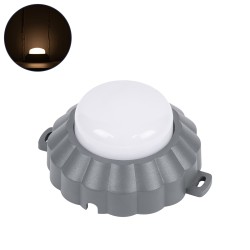 WALLLIGHT-MONA 90628 Μοντέρνο Φωτιστικό Τοίχου - Απλίκα LED 6W 660lm 360° DC 24V Αδιάβροχο IP65 Θερμό Λευκό 2700K - CREE COB Chip & TÜV SÜD Driver - Γκρι Ανθρακί Ματ - Μ11 x Π11 x Υ6.5cm - 3 Χρόνια Εγγύηση