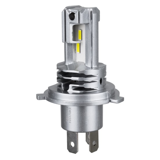 LEDKITM4 81665 Λάμπα H4 CANbus LED 20W/40W 3200lm/6400lm 360° DC 12-24V Αδιάβροχο IP65 Ψυχρό Λευκό 6000K - CREE COB Chip - Μ4.7 x Π4.7 x Υ8.2cm - Πακέτο 2 Τεμαχίων - 2 Χρόνια Εγγύηση