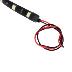 Αδιάβροχη Ταινία LED 30cm 15xSMD5050 12V IP65 Μ30 x Π1 x Υ0.3cm Ψυχρό Λευκό 6000K
