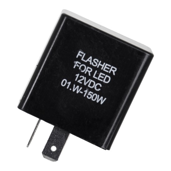 CANRELAY-CF12 81741 Ρελές 2 Pin Flasher CANbus 0.1W έως 150W 20A AC/DC 12V IP20 - Μ3.6 x Π3.4 x Υ2.9cm