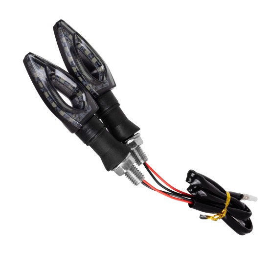 TURNLIGHT 81752 Φλας Μοτοσυκλέτας LED 1.5W/3W 110lm/220lm 120° DC 12V Αδιάβροχο IP65 Πορτοκαλί - Μ11.1 x Π3 x Υ2.1cm - Πακέτο 2 Τεμαχίων - 1 Χρόνο Εγγύηση