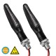 81754 ΣΕΤ 2 x Φλάς Μοτοσυκλέτας Universal Line LED SMD 5050 5W DC 12V με Τρεχούμενο Εφέ Φωτισμού Πορτοκαλί Αδιάβροχα IP65