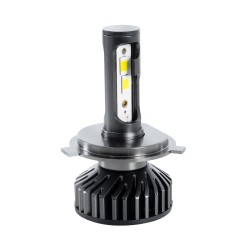 LEDKITF2 82022 Λάμπα H4 CANbus LED 30W/60W 3500lm/7000lm 360° DC 12-24V Αδιάβροχο IP65 Ψυχρό Λευκό 6000K - CREE COB Chip - Μ4 x Π4 x Υ7cm - Πακέτο 2 Τεμαχίων - 2 Χρόνια Εγγύηση