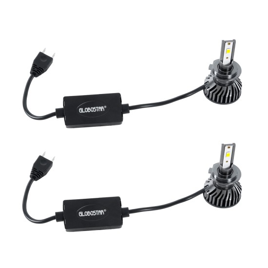 LEDKITF2 82023 Λάμπα H7 CANbus LED 30W/60W 3500lm/7000lm 360° DC 12-24V Αδιάβροχο IP65 Ψυχρό Λευκό 6000K - CREE COB Chip - Μ4 x Π4 x Υ6.6cm - Πακέτο 2 Τεμαχίων - 2 Χρόνια Εγγύηση