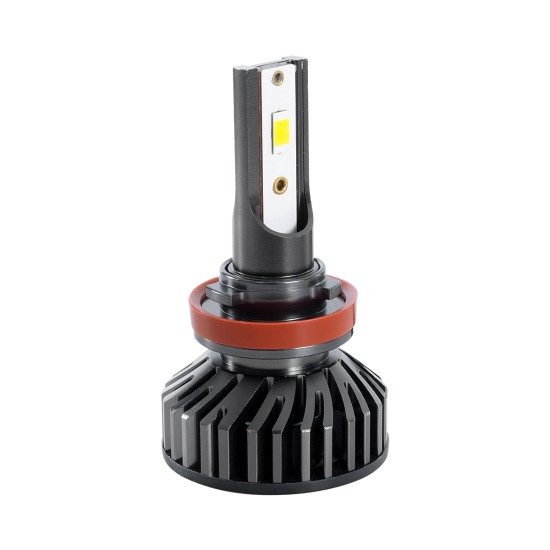 LEDKITF2 82027 Λάμπα H11 CANbus LED 30W/60W 3500lm/7000lm 360° DC 12-24V Αδιάβροχο IP65 Ψυχρό Λευκό 6000K - CREE COB Chip - Μ4 x Π4 x Υ6.6cm - Πακέτο 2 Τεμαχίων - 2 Χρόνια Εγγύηση