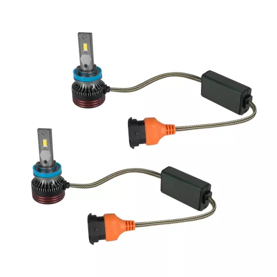 82087 H11 HL Line KIT Βασικού Φωτισμού Αυτοκινήτου & Φορτηγού 3rd Generation Can-Bus Extreme Series LED CREE CXB COB 60W/120W 10000lm/20000lm DC 12V Αδιάβροχο IP68 Ψυχρό Λευκό 6000K