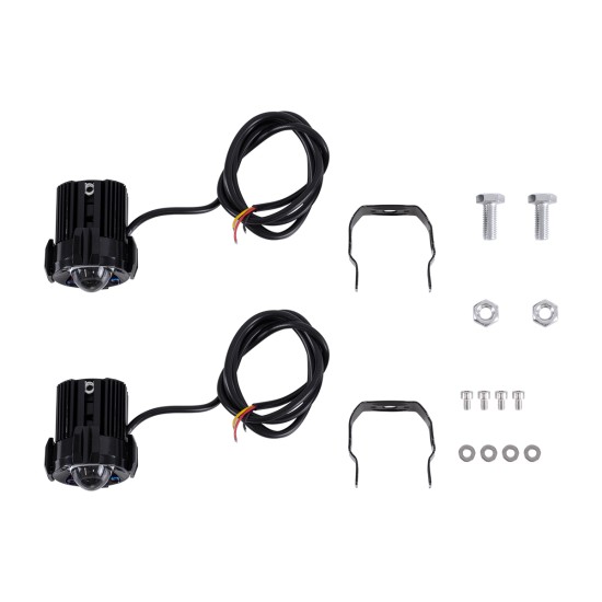 82236 Ζευγάρι 2 x Προβολάκια Μοτοσυκλέτας TRANSFORMER 60W 6000lm 10° DC 12-80V Αδιάβροχα IP67 Κίτρινο & Ψυχρό Λευκό 6000K 82236 Ζευγάρι 2 x Προβολάκια Μοτοσυκλέτας TRANSFORMER 60W 6000lm 10° DC 12-80V Αδιάβροχα IP67 Κίτρινο & Ψυχρό Λευκό 6000K