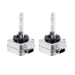 HID 84030 Λάμπα Xenon D1S Super Vision Υψηλής Φωτεινότητας +60% CANbus E1 ECER37 55W/110W 5000lm/10000lm 360° DC 12-24V Αδιάβροχο IP65 Ψυχρό Λευκό 6000K - Μ4.5 x Π5 x Υ8.5cm - Πακέτο 2 Τεμαχίων - 2 Χρόνια Εγγύηση