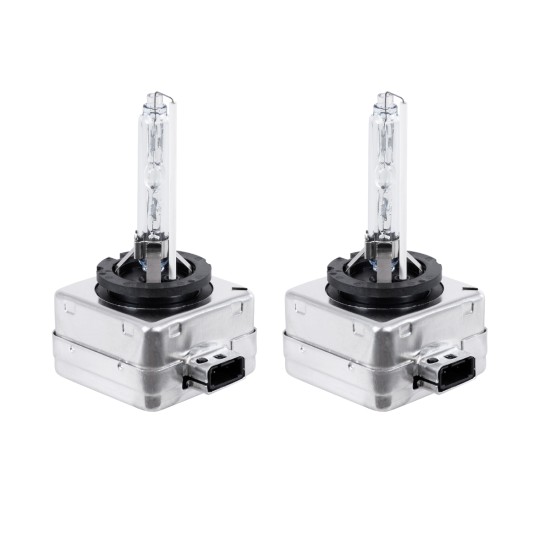 HID 84030 Λάμπα Xenon D1S Super Vision Υψηλής Φωτεινότητας +60% CANbus E1 ECER37 55W/110W 5000lm/10000lm 360° DC 12-24V Αδιάβροχο IP65 Ψυχρό Λευκό 6000K - Μ4.5 x Π5 x Υ8.5cm - Πακέτο 2 Τεμαχίων - 2 Χρόνια Εγγύηση