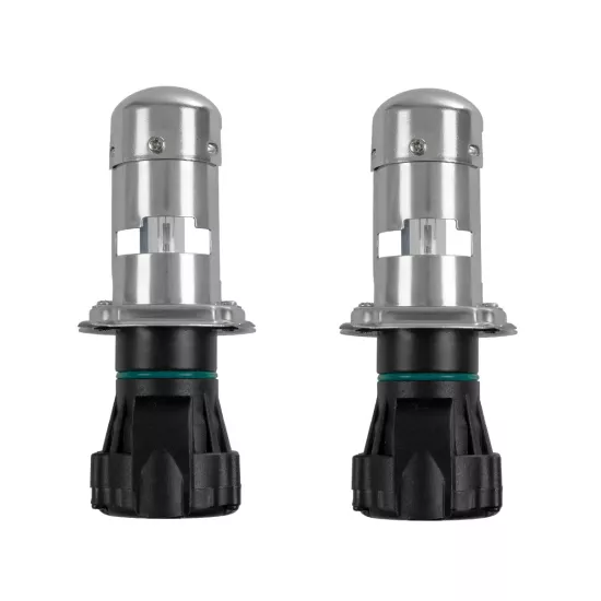 HID 84047 Λάμπα Xenon H4 H/L Super Vision Υψηλής Φωτεινότητας +30% 35W/70W 3500lm/7000lm 360° DC 12V Αδιάβροχο IP65 Ultra Ψυχρό Λευκό 8000K - Μ4.8 x Π4.8 x Υ10.2cm - Πακέτο 2 Τεμαχίων - 2 Χρόνια Εγγύηση