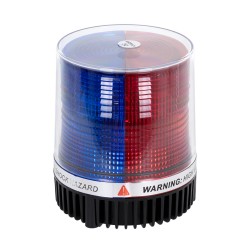 85155 PRO Series Φάρος Σήμανσης Οχήματος Αστυνομίας για Αυτοκίνητα & Φορτηγά STROBE LED 10W DC 12-24V Αδιάβροχος IP65 Μπλε & Κόκκινο
