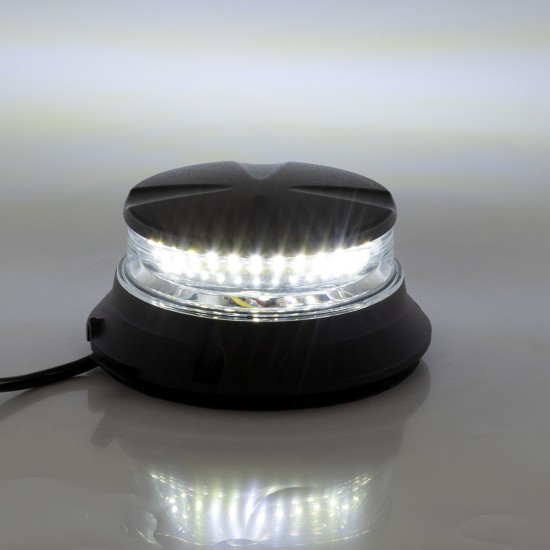 85172 PRO Series Φάρος Σήμανσης Οχήματος Ασθενοφόρου για Αυτοκίνητα & Φορτηγά 6 Προγραμμάτων Φωτισμού STROBE LED SMD 3030 48W DC 10-30V Αδιάβροχος IP66 Ψυχρό Λευκό 6000K