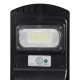 STREETB 85341 Φωτιστικό Δρόμου LED 30W 1500lm 120° DC 5V με Ενσωματωμένο Φωτοβολταϊκό Panel 6V 6W & Επαναφορτιζόμενη Μπαταρία Li-ion 3.2V 5000mAh με Αισθητήρα Κίνησης-Ημέρας-Νύχτας Αδιάβροχο IP65 Ψυχρό Λευκό 6000K - Μαύρο - Μ20 x Π40 x Υ6cm - 2 Χρόνια