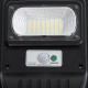 STREETB 85341 Φωτιστικό Δρόμου LED 30W 1500lm 120° DC 5V με Ενσωματωμένο Φωτοβολταϊκό Panel 6V 6W & Επαναφορτιζόμενη Μπαταρία Li-ion 3.2V 5000mAh με Αισθητήρα Κίνησης-Ημέρας-Νύχτας Αδιάβροχο IP65 Ψυχρό Λευκό 6000K - Μαύρο - Μ20 x Π40 x Υ6cm - 2 Χρόνια