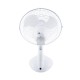 SOLARI-FAN 85354 Solar Fan Αυτόνομος Ηλιακός Επιτραπέζιος Ανεμιστήρας 25W 2 Λειτουργιών Ρεύματος με AC 220-240V ή με Φωτοβολταϊκό Panel 9V 12W & Επαναφορτιζόμενη Μπαταρία Li-ion 7.4V 4400mAh - 3 Ταχύτητες - IP20 - Μ24 x Π36 x Υ49cm - Λευκό - 2 Years W