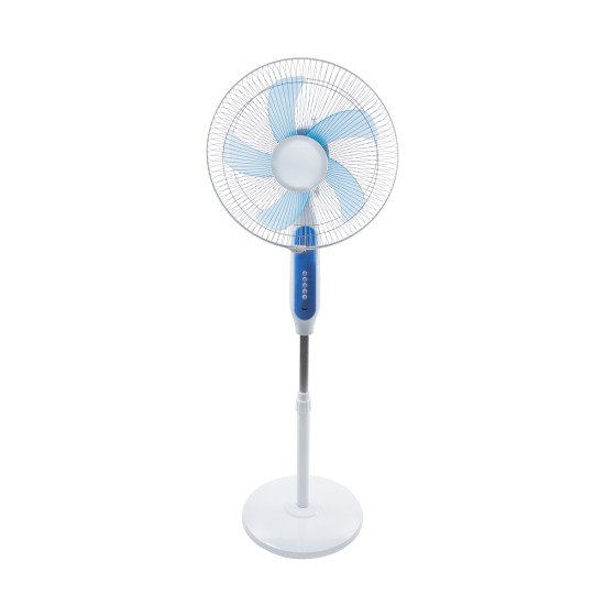 SOLARA-FAN 85355 Solar Fan Αυτόνομος Ηλιακός Επιδαπέδιος Ανεμιστήρας 25W 2 Λειτουργιών Ρεύματος με AC 220-240V ή με Φωτοβολταϊκό Panel 9V 12W & Επαναφορτιζόμενη Μπαταρία Li-ion 7.4V 4400mAh - 3 Ταχύτητες - Ενσωματωμένο USB 2.0 Charger Συσκευών - IP20 