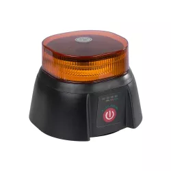 85359 PRO Series Επαναφορτιζόμενος Φάρος Σήμανσης Οχήματος Security - Ασφαλείας για Αυτοκίνητα & Φορτηγά 10 Προγραμμάτων Φωτισμού STROBE LED 48W DC 10-30V Αδιάβροχος IP65 Πορτοκαλί