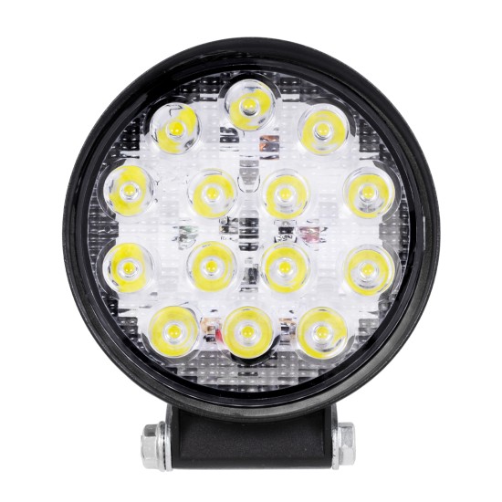 WORKPRO 85406 Προβολάκι LED 42W 4200lm 45° DC 10-30V Αδιάβροχο IP65 Ψυχρό Λευκό 6000K - CREE COB Chip - Μ11.4 x Π3 x Υ12.8cm - 2 Χρόνια Εγγύηση