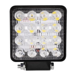 WORKPRO 85407 Προβολάκι LED 48W 4800lm 45° DC 10-30V Αδιάβροχο IP65 Ψυχρό Λευκό 6000K - CREE XBD Chip - Μ10.8 x Π3.2 x Υ12.8cm - 2 Χρόνια Εγγύηση