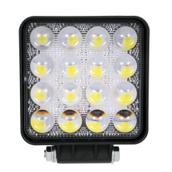WORKPRO 85408 Προβολάκι LED 48W 4800lm 45° DC 10-30V Αδιάβροχο IP65 Ψυχρό Λευκό 6000K - CREE XBD 7D Chip - Μ10.8 x Π3.2 x Υ12.8cm - 2 Χρόνια Εγγύηση