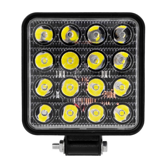 WORKPRO 85409 Προβολάκι LED 48W 4800lm 45° DC 10-30V Αδιάβροχο IP65 Ψυχρό Λευκό 6000K - CREE COB Chip - Μ10.8 x Π3.2 x Υ12.8cm - 2 Χρόνια Εγγύηση