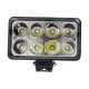 85419 Vehicle & Forklift Work Lights - Φώτα Εργασίας για Οχήματα Περονοφόρα - Κλάρκ LED 24W DC 9-80V Αδιάβροχο IP67 Ψυχρό Λευκό 6000K Μ15.5 x Π9 x Υ5.5cm