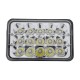 85420 Vehicle & Forklift Work Lights - Φώτα Εργασίας για Οχήματα Περονοφόρα - Κλάρκ H4 H/L LED 45W DC 9-80V Αδιάβροχο IP67 Ψυχρό Λευκό 6000K Μ20.5 x Π13.5 x Υ6.5cm