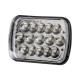 85421 Φανάρι JEEP WRANGLER Βασικού Φωτισμού H4 H/L LED CREE CXB COB 45W 4500lm DC 9-80V Αδιάβροχο IP67 Ψυχρό Λευκό 6000K Μ17 x Π11 x Υ5.5cm