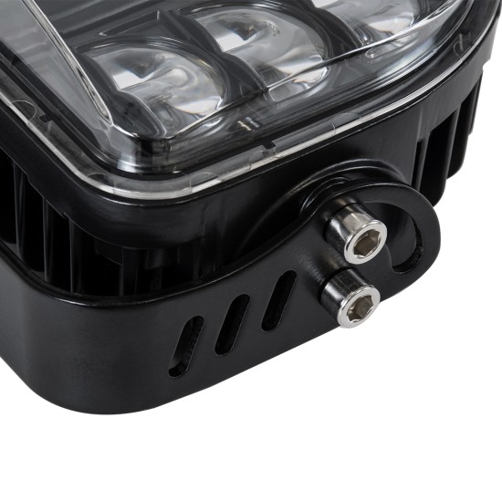 85423 E9 Mark Forklift Safety Lights - Φώτα Προειδοποίησης & Διαγράμμισης Ασφαλείας για Περονοφόρα - Κλάρκ LED 24W DC 9-80V Αδιάβροχο IP67 Κόκκινο Μ14 x Π14.5 x Υ6cm