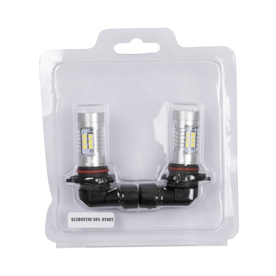 85605 HB3 9005 JHY Line KIT Βασικού Φωτισμού Αυτοκινήτου & Μοτοσυκλέτας 2nd Generation Can-Bus Series LED SMD 3030 80W 8000lm DC 12V Αδιάβροχο IP65 Ψυχρό Λευκό 6000K