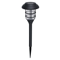 85704 ΣΕΤ 6 Τεμαχίων Αυτόνομα Ηλιακά Φωτιστικά LED SMD 1W 100lm με Ενσωματωμένη Μπαταρία 250mAh - Φωτοβολταϊκό Πάνελ με Αισθητήρα Ημέρας-Νύχτας Αδιάβροχο IP65 Φανάρι Κήπου Στρογγυλό Θερμό Λευκό 3000K